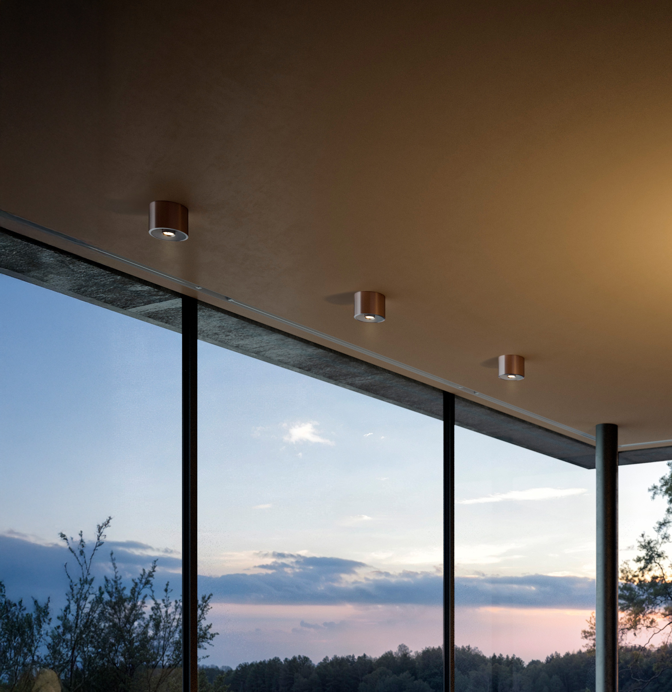 Occhio coro alto Deckenstrahler