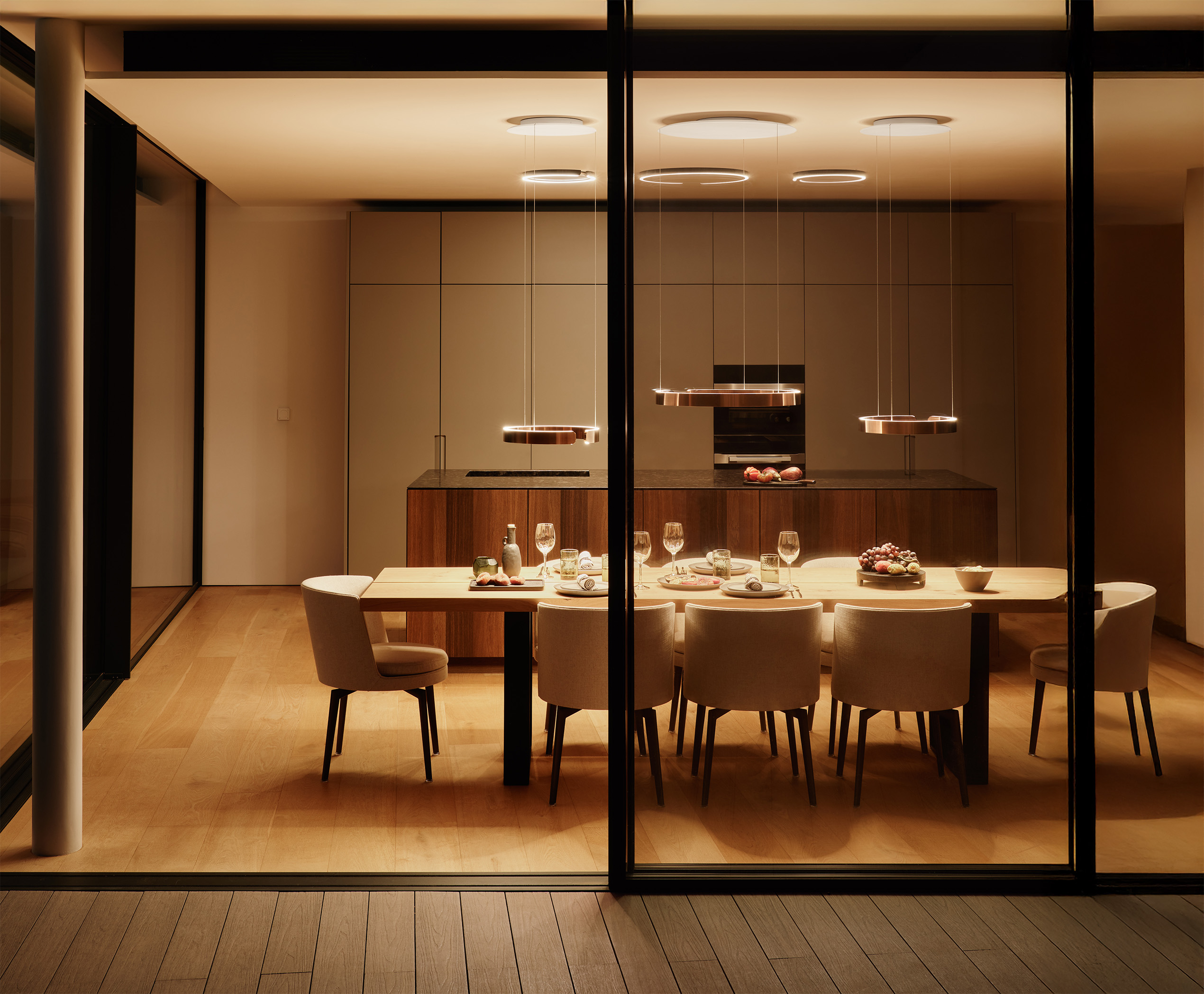 Mito sospeso rose gold Casa de la luz