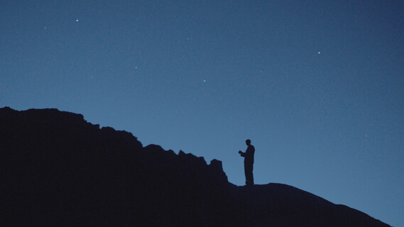 star sky at twilight