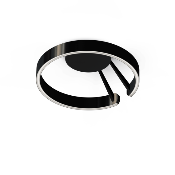 Occhio Leuchte in black phantom