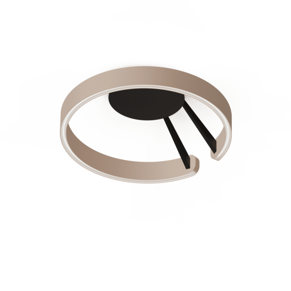 Occhio Leuchte in matt gold matt black