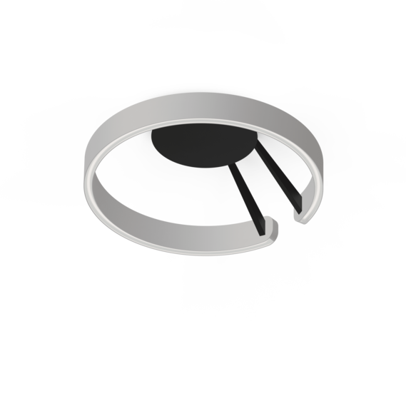 Occhio Leuchte in matt silver