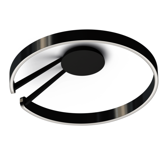 Occhio Leuchte in black phantom