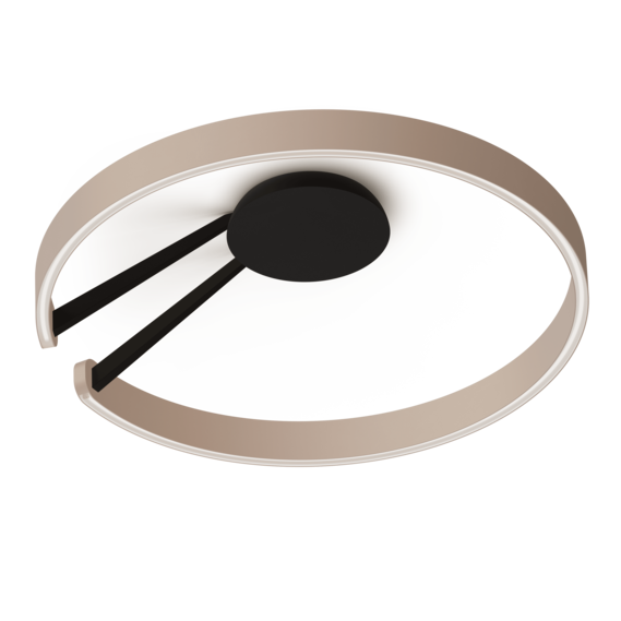 Occhio Leuchte in matt gold matt black