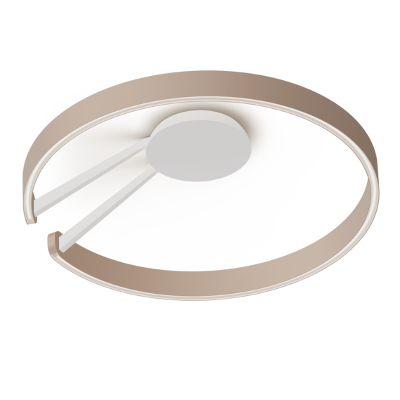 Occhio Leuchte in matt gold matt white
