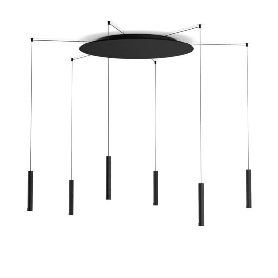 Luminaire in matt black