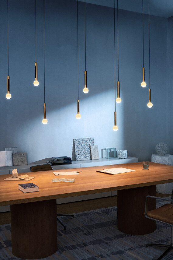 Occhio coro moon sospeso spider 9 Pendelleuchte