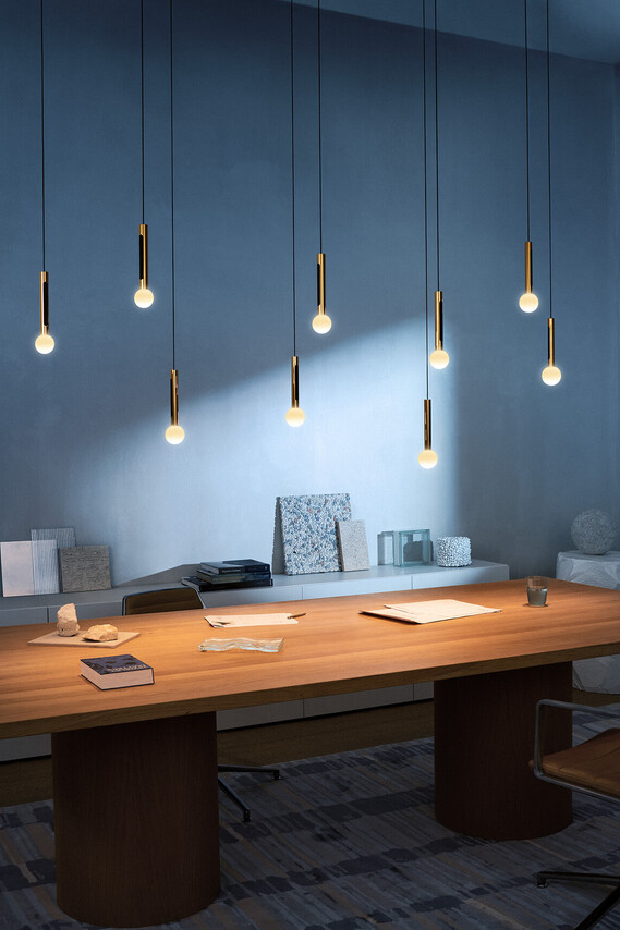 Occhio coro moon sospeso spider 9 Pendelleuchte