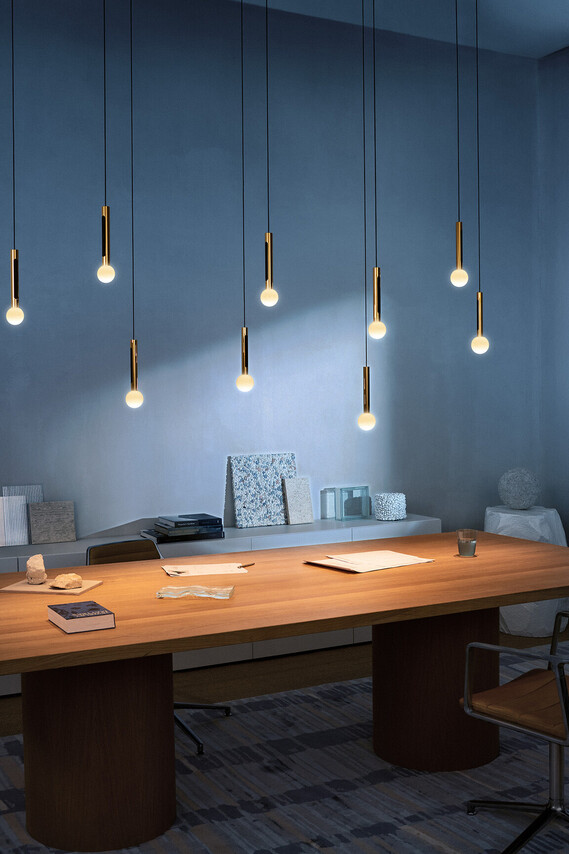 Occhio coro moon sospeso spider 9 Pendelleuchte