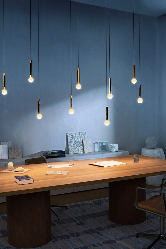 Occhio coro moon sospeso spider 9 Pendelleuchte