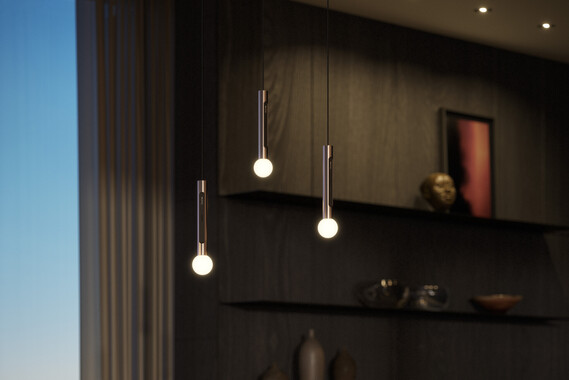 Coro moon sospeso CGI Esstisch