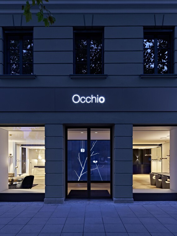 Occhio store Brienner Quartier Muenchen Aussen
