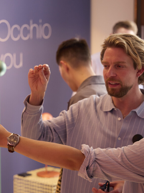 People at Occhio Showroom Copenhagen for 3daysofdesign
