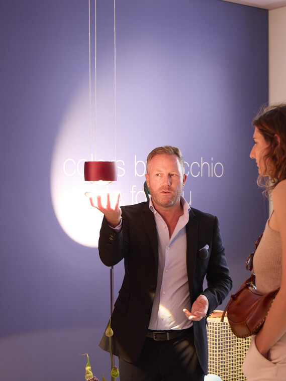 People at Occhio Showroom Copenhagen for 3daysofdesign