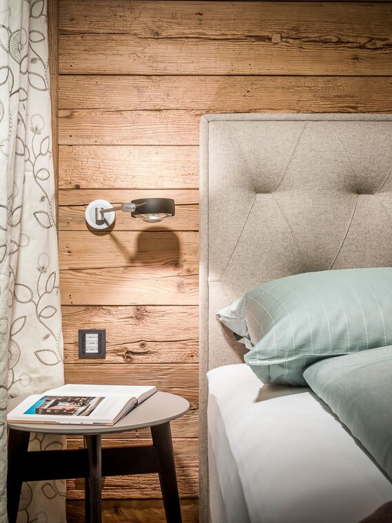 Wandleuchte Sento letto silber Schlafzimmer