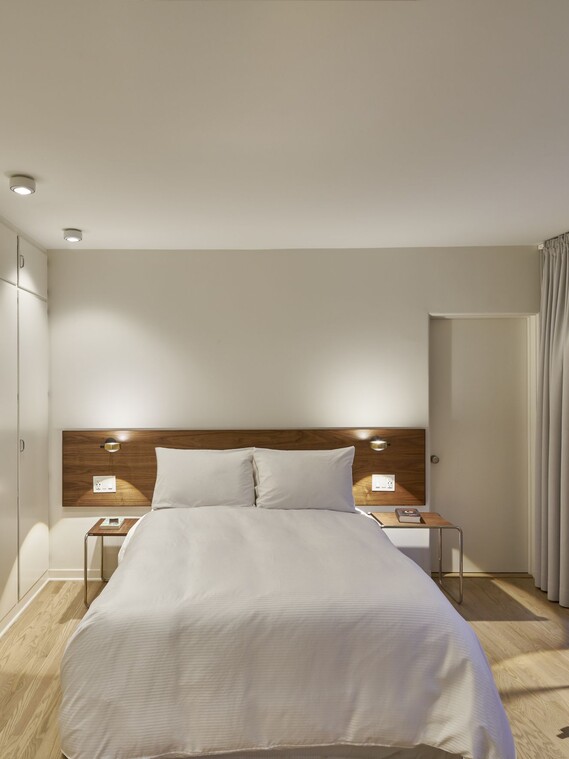 Wandleuchte Sento letto bronze Schlafzimmer