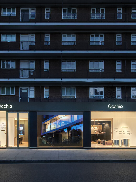 Occhio_London flagship store_fac