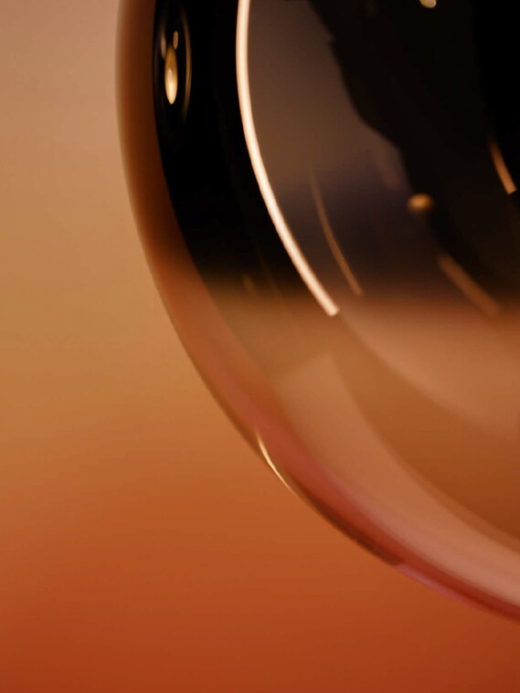 Occhio Luna Leuchte Design Glas