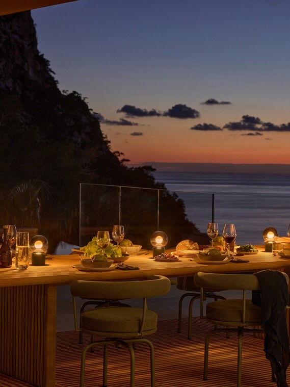 High 5 Luna pura Esstisch Sunset