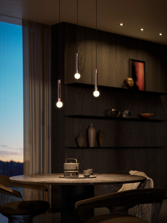 Occhio Coro moon sospeso cloud 3 phantom Pendelleuchte