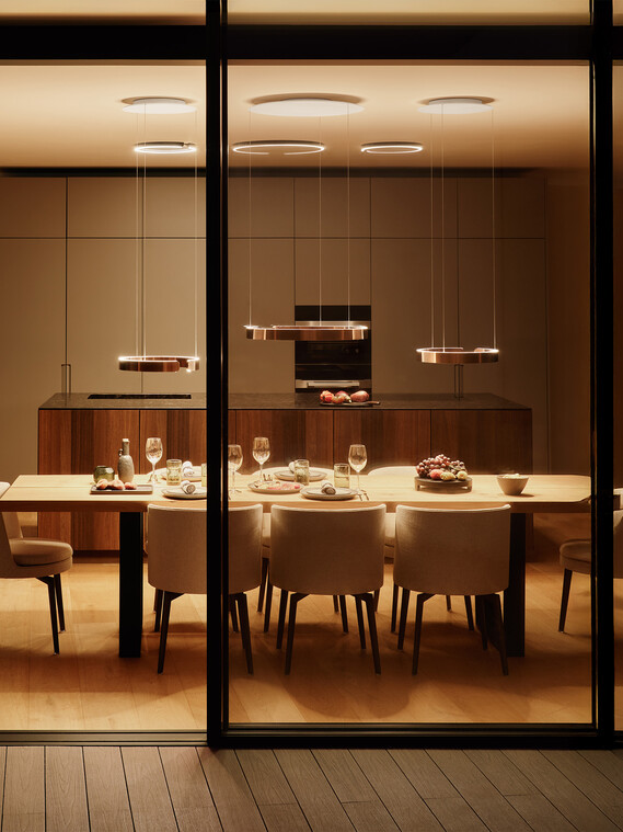 Mito sospeso rose gold Casa de la luz