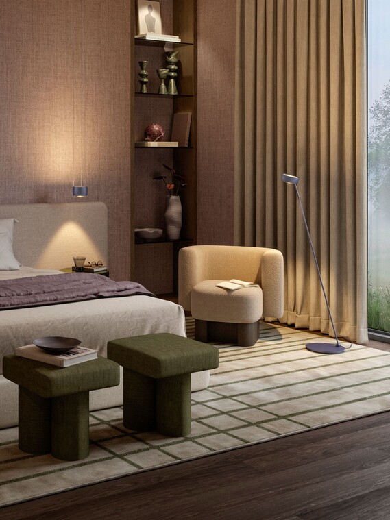 Colors CGI Content Schlafzimmer Scandi Style