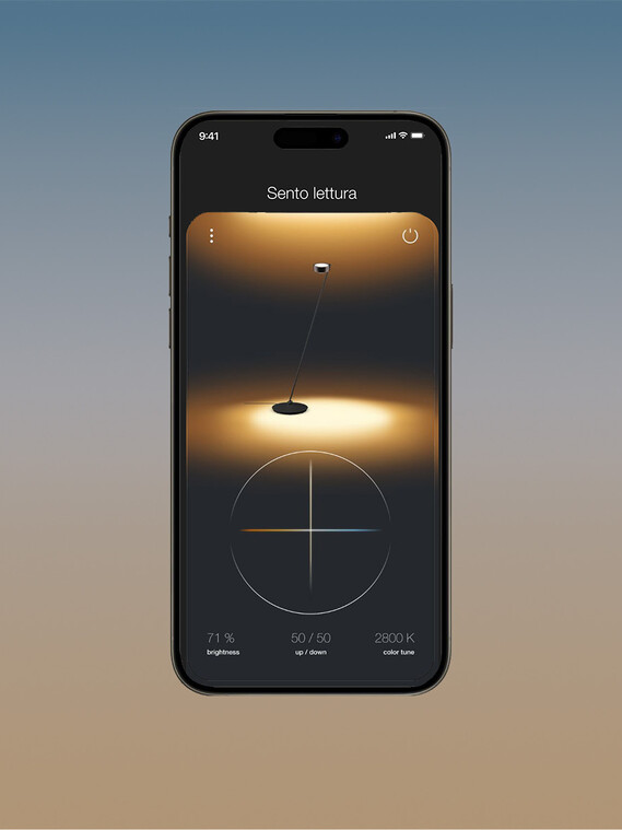Occhio ONE Einzelleuchtensteuerung