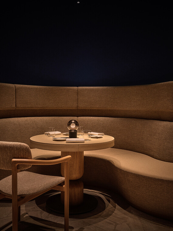 Restaurant The Dune Frankfurt Luna pura