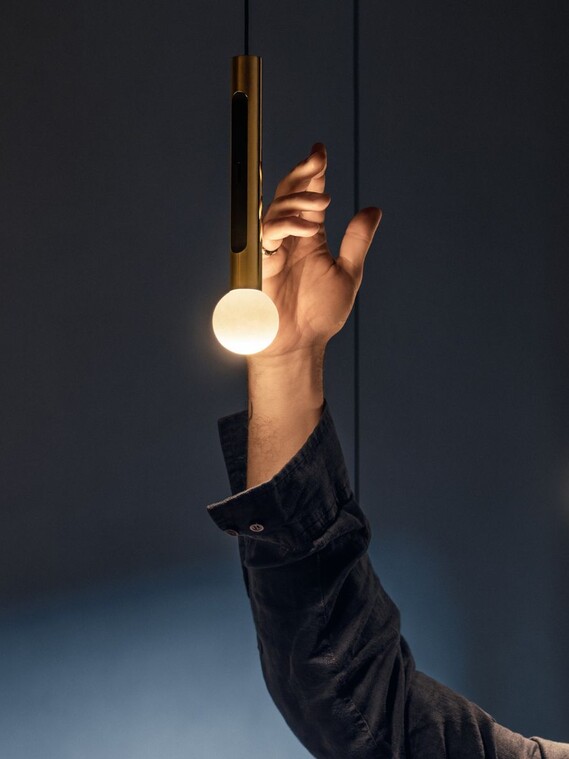 touchless control Coro moon Leuchte