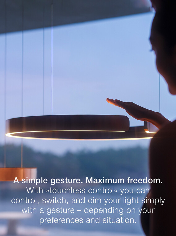 Occhio Mito touchless control