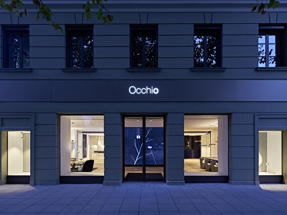 Occhio store Brienner Quartier Muenchen Aussen