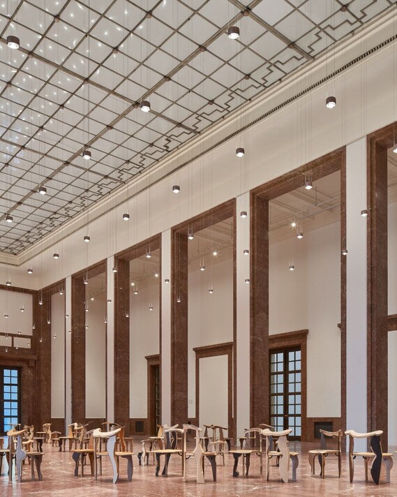 Occhio illuminiert Haus der Kunst