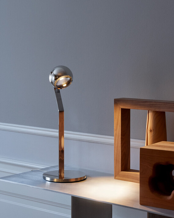 Nordic Living io tavolo chrom