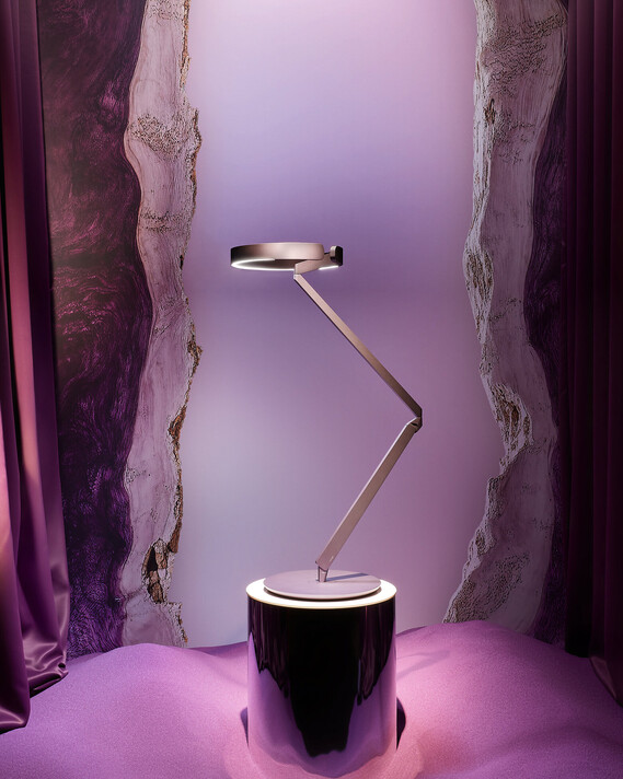 MDW25 Showroom colors by Occhio viola Gioia