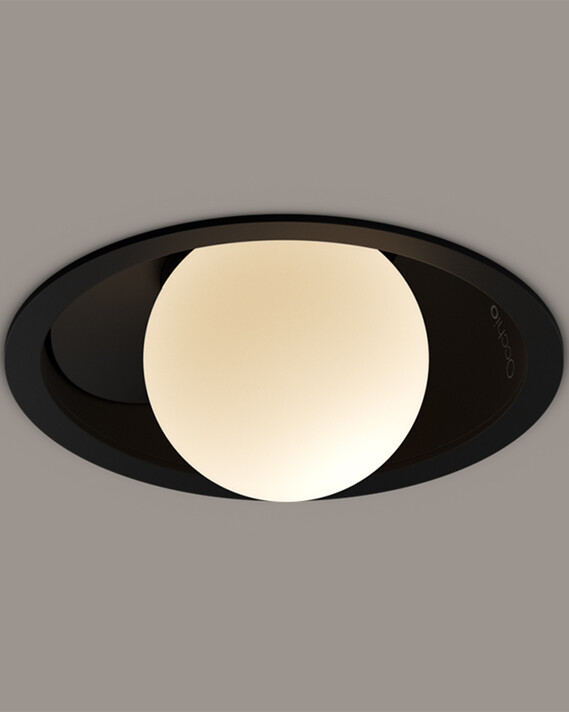 Occhio coro moon piano schwarz matt Deckenstrahler
