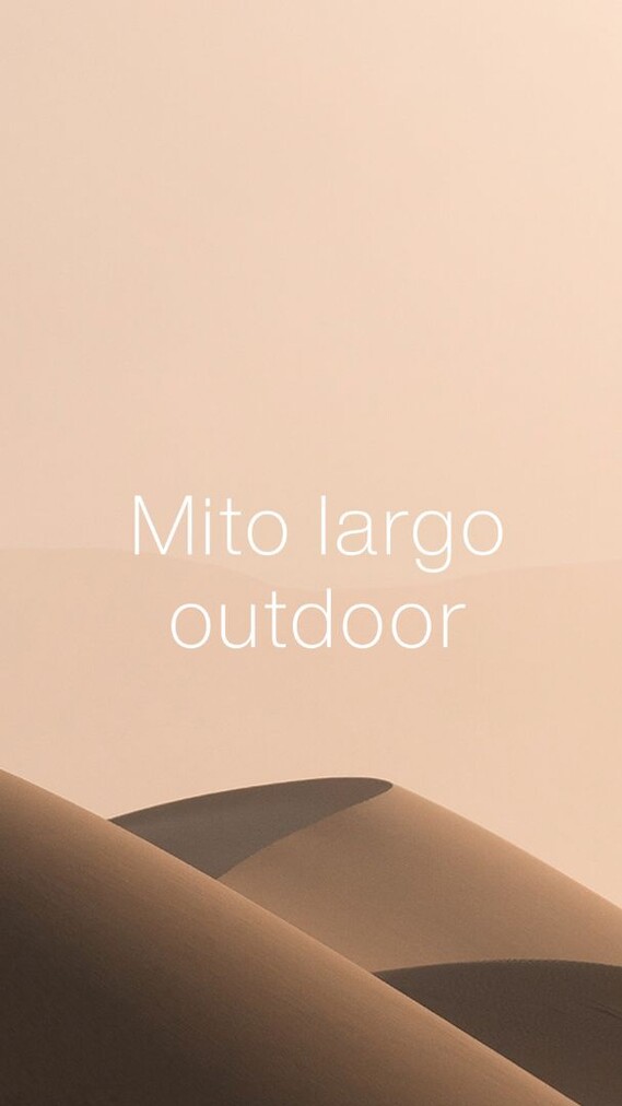 Occhio Mito largo outdoor