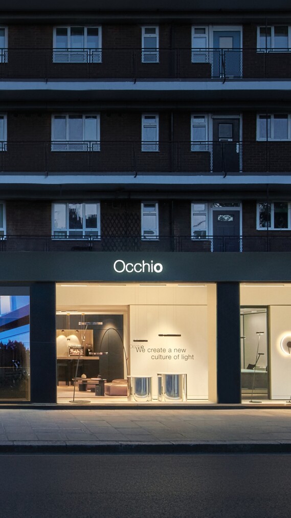 Occhio London flagship store cropped