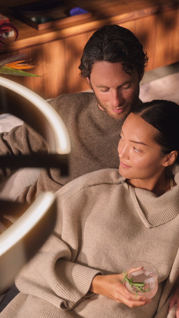 Mito largo Ring über Paar