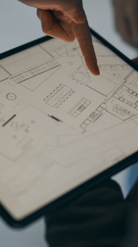 Ipad Planung Innenarchitektur