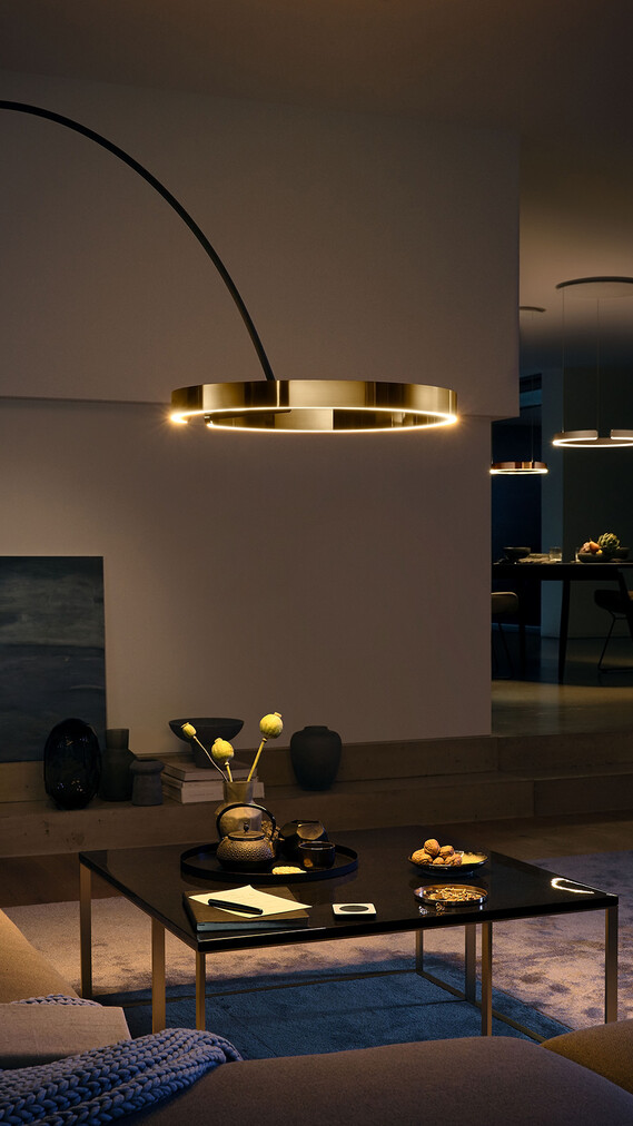 Mito largo bronze Wohnzimmer