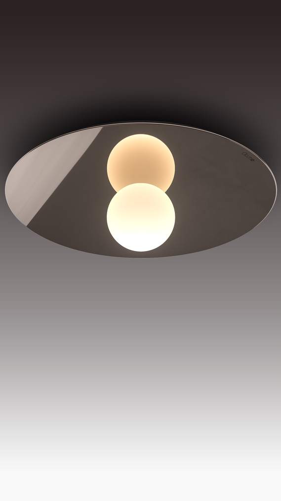 Occhio coro moon vivo verspiegelter Deckenstrahler