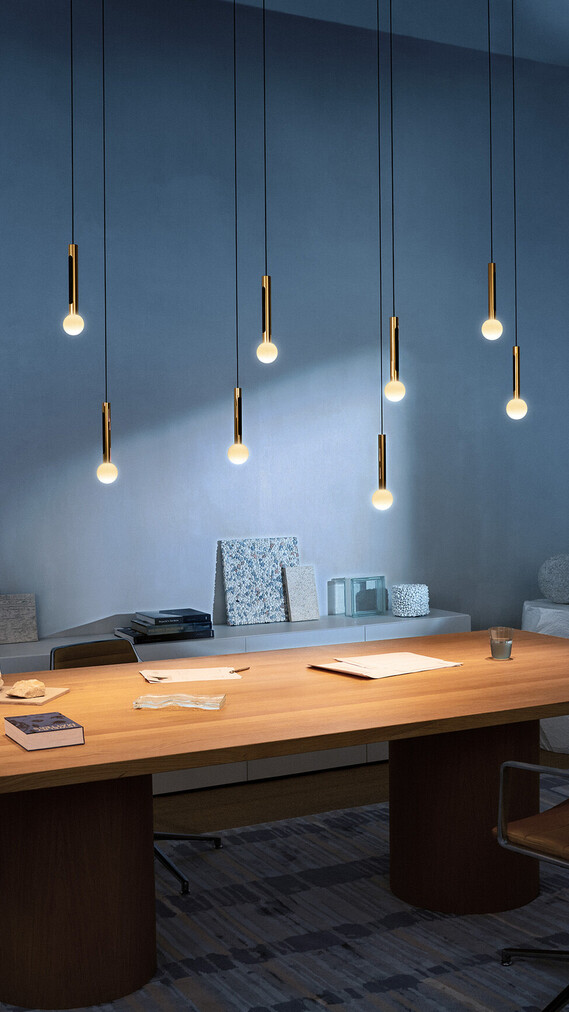 Occhio coro moon sospeso spider 9 Pendelleuchte